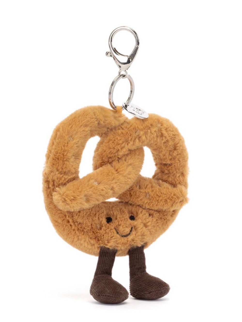 Jellycat Amuseables Pretzel Bag Charm